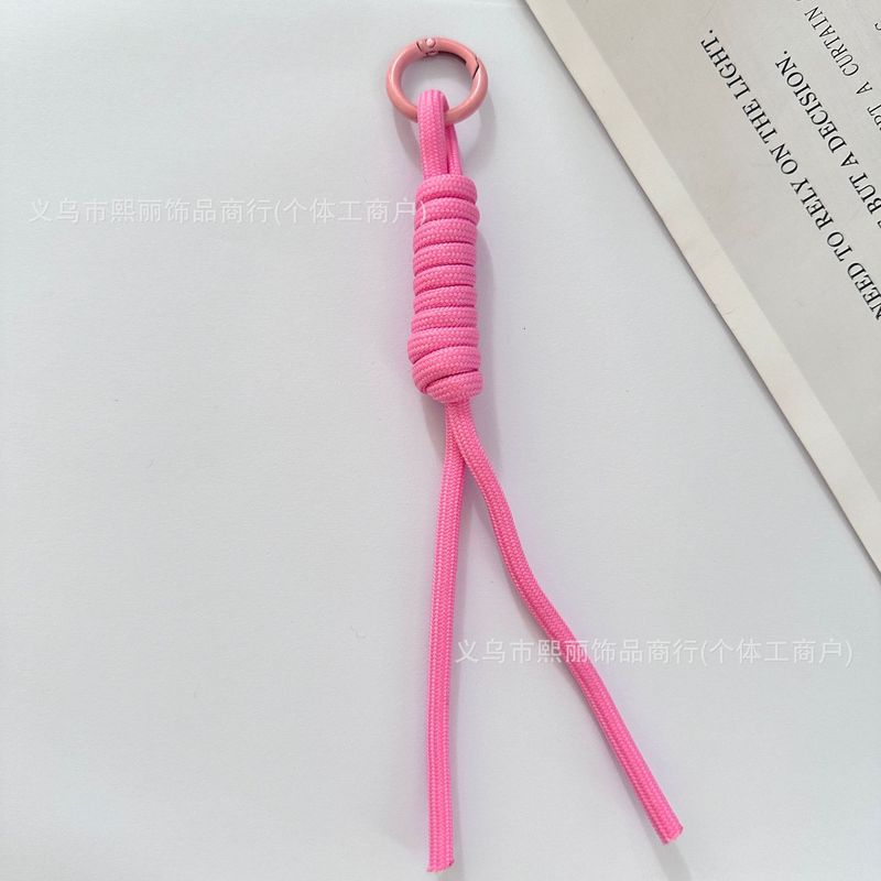 手工编织绳彩色包挂手机链挂绳时尚diy涤纶钥匙绳挂饰饰品挂件|undefined