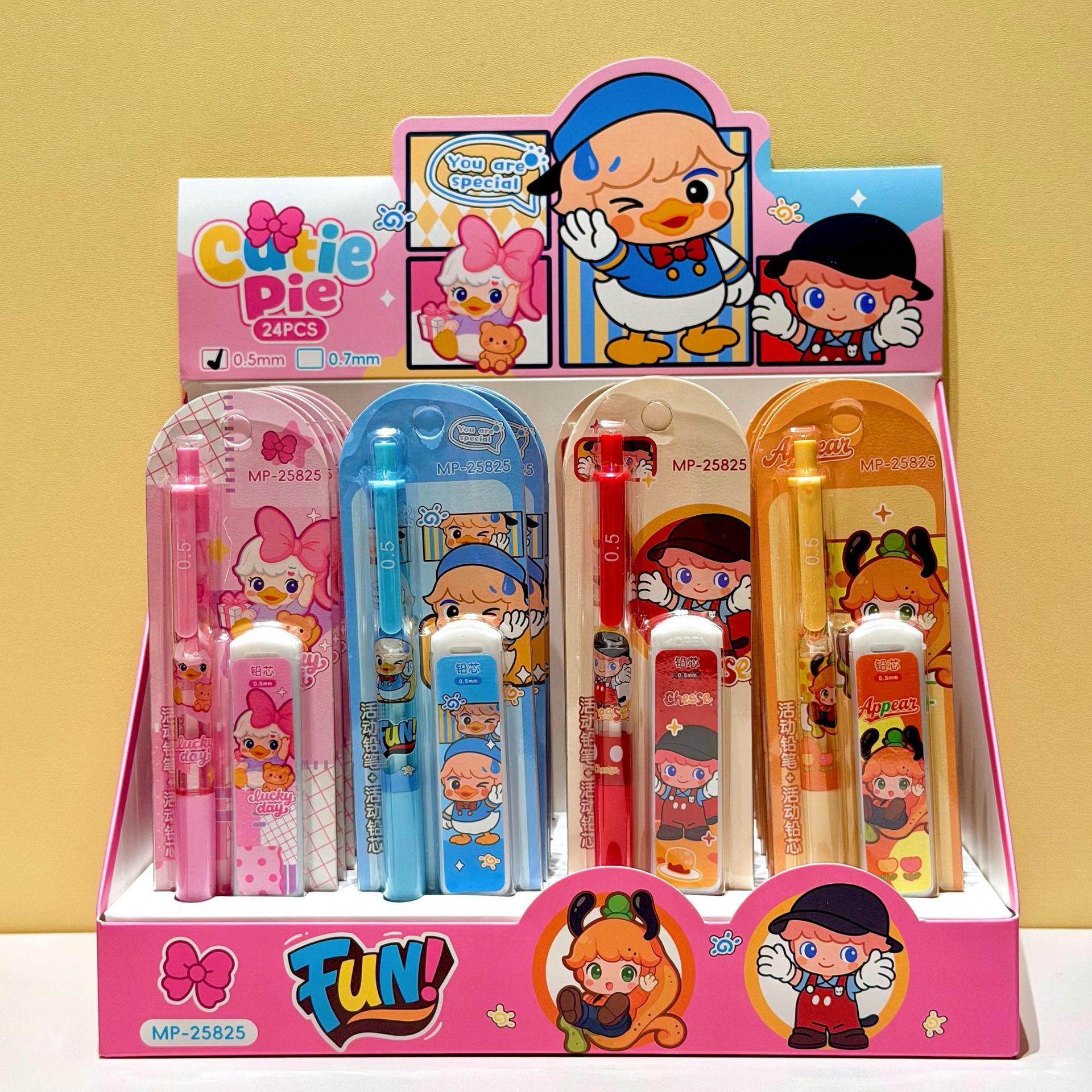 Comercio exterior transfronterizo pequeño lápiz de actividad Buda alto valor facial lindo Stitch extraño estudiantes escritos no es fácil romper lápiz