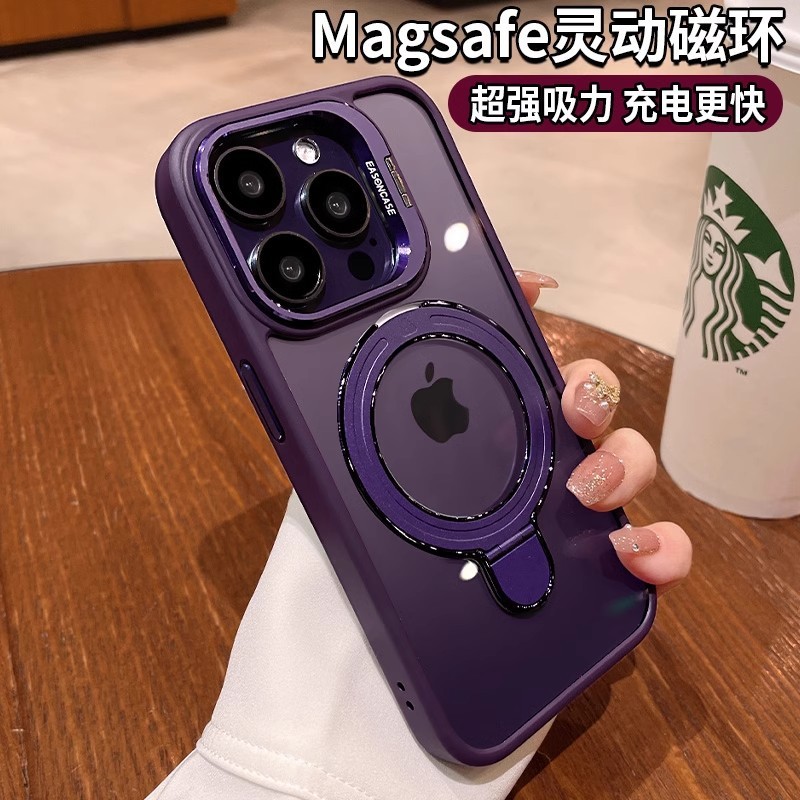 Apple 17PRO 携帯電話ケース U1 デュアルマグネットスタンド iphone15PRO 保護ケース メタル13 高級感|undefined