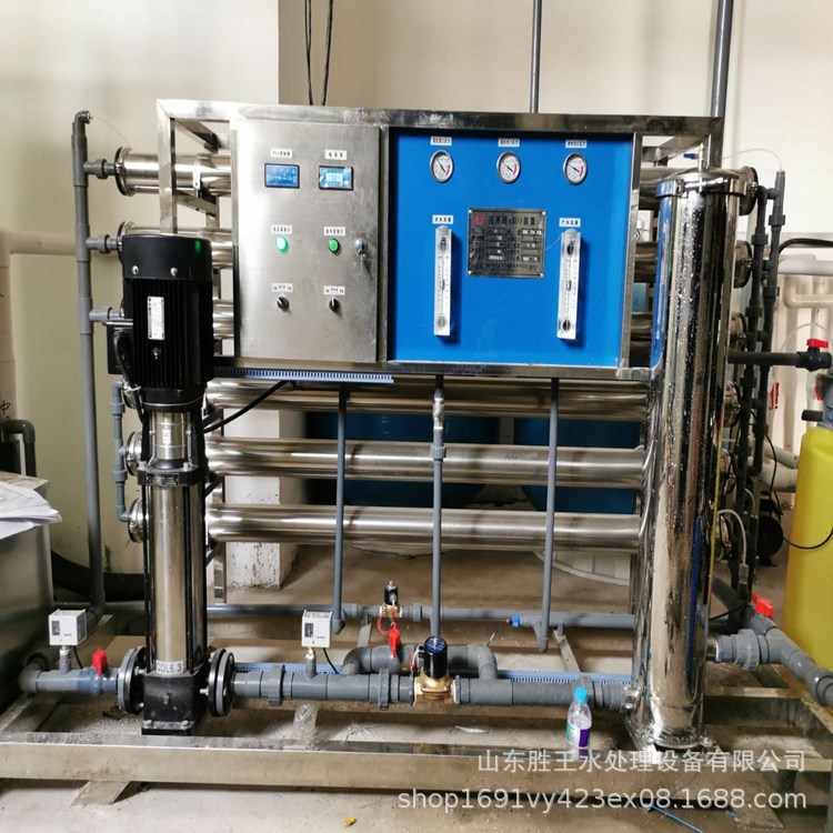 反渗透设备 纯净水去离子过滤小型全自动售水机 胜王水处理