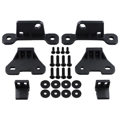 Suitable for Jeep Wrangler Jl18-24 Hard Top Mounting Bracket 6-Piece Set Wrangler Modification Parts (Digər kuzov və aksesuarlar) - black