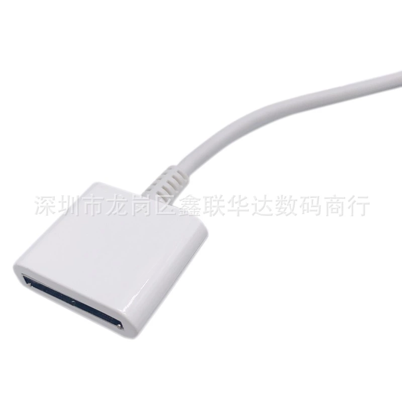 Переходник/Кабель: четырехпоколенный 30PIN материнский разъем к Lightning8pin мобильному телефону, зарядка, передача данных, кабель 8pin