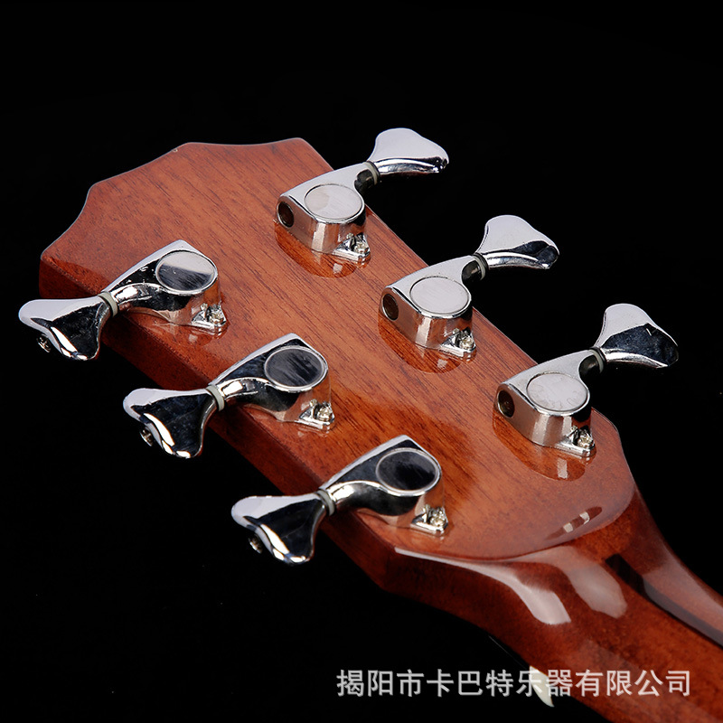 Compra directa de fábrica guitarra principiante 41 pulgadas completo solo folk guitarra eléctrica caja al por mayor LOGO disponible