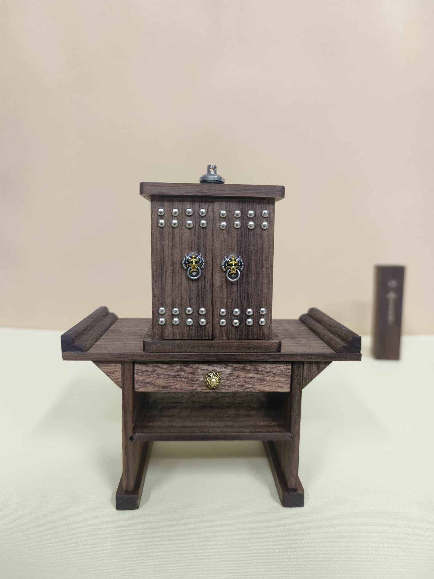 Altar for Buddhist Shrine, New Chinese Style Simple Cabinet, Wall-Mounted Shrine, Guanyin Shrine, Portable