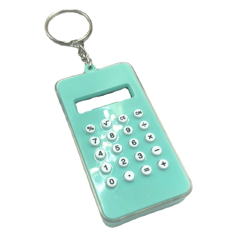 Laberinto creativo transfronterizo mini calculadora llavero colgante Portátil DE LA Escuela Primaria estudiante de descompresión Examen de regalo de la venta caliente
