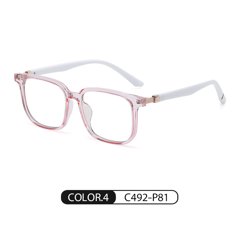 El mismo estilo de gafas lisas TJ865 luz TR miopía gafas marco del nuevo fabricante anti-azul gafas de luz Pequeño Libro Rojo