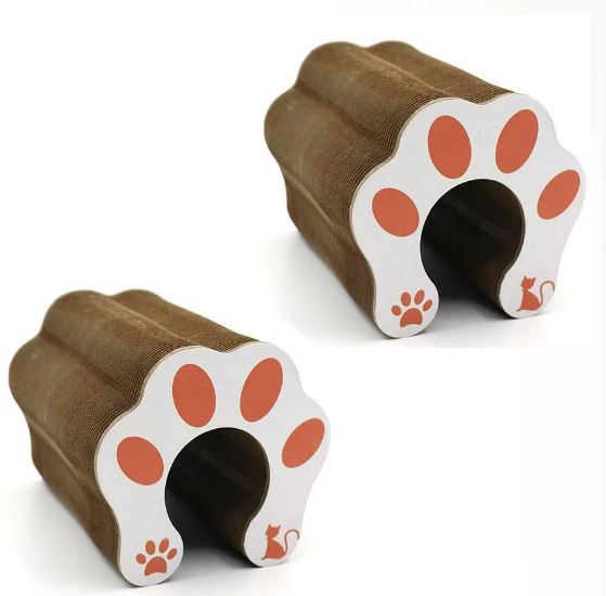 Tablero de agarre de gato de órgano, nido, resistente al desgaste, sin caspa, juguetes para gatos, papel corrugado, tablero de garras, suministros para gatos