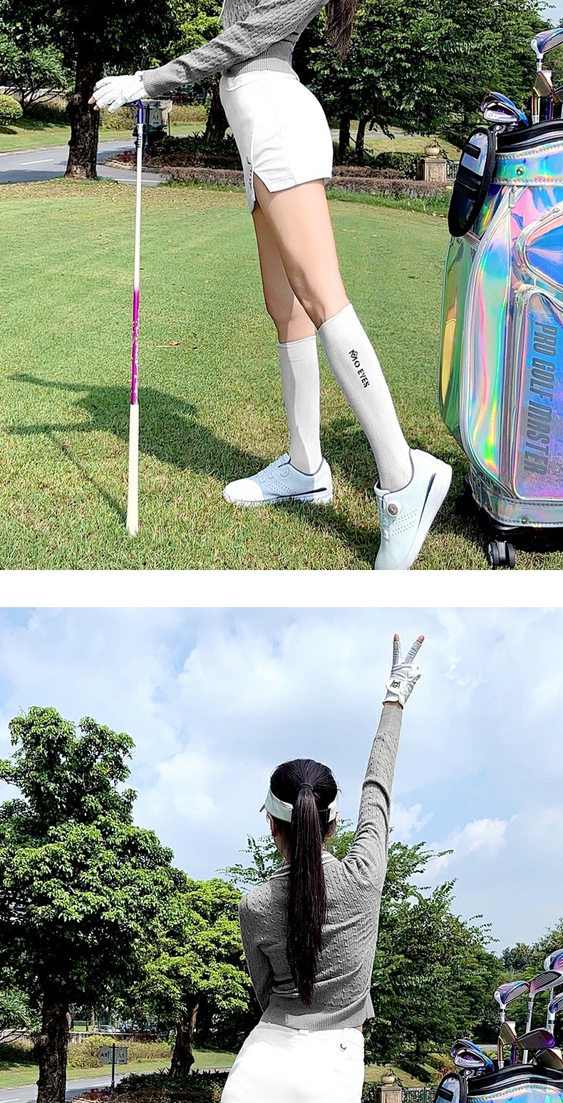 Áo len golf nữ mềm ấm ôm hông, tay dài cổ lọ, họa tiết bướm streamer — YF767 [Dụng cụ truyền phát bướm/Ấm áp/Kẻ sọc mềm] Áo len màu hồng Sakura chi tiết 6