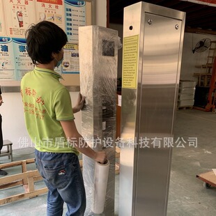 Zero-Contact Forehead Temperature Measurement Column Hand Disinfection Machine Infrared Temperature Measurement Column Non-Sensory Automatic Detection Epidemic Prevention Product