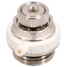 现货暖气片配件新款4分DN15排气阀 铜跑风 自动排气阀手自一体