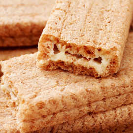 金芙纤麦夹心饼干440g香浓巧克力味牛奶味香脆威化饼怀旧经典休闲