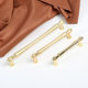 French Brass Ancient Copper Handle Cabinet Door Cabinet New Chinese Style Cabinet Drawer Handle Vintage Copper Brushed Furniture Small Handle