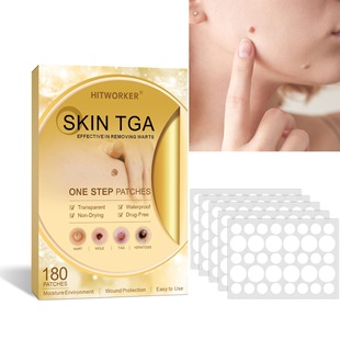 Cross-Border Supply of 180Pcs Wart Patches for Skin Cleaning and Care Skin Tag Patches in Stock