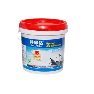 Epoxy dry hanging AB adhesive stone structural adhesive 18kg in stock super strong tile point hanging adhesive dry hanging adhesive beige