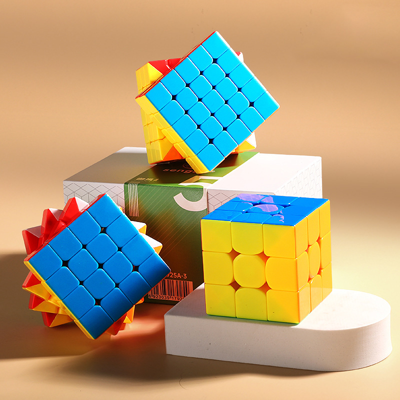 Kathrine Yufeng Three hundred forty-five Rubik's Cube Smooth rotate Magnetic force location Rubik's Cube Puzzle Decompression Toys