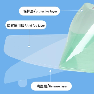 helmet rain and fog weather: Motorcycle helmet anti-fog film