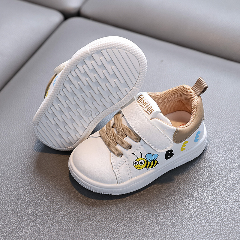 Primavera y otoño antideslizante dibujos animados abejitas zapatos para niños pequeños y medianos zapatos para niños y niñas zapatos deportivos zapatos para niños pequeños zapatos para niños pequeños suela suave