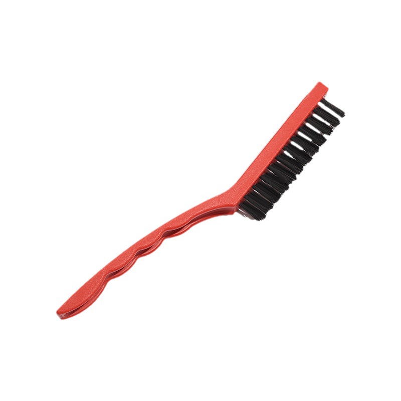 Cepillo de limpieza Estufa de cocina grande Cepillo de limpieza para estufa de gas Cepillo de alambre de desengrasado y descontaminación de nueve pulgadas