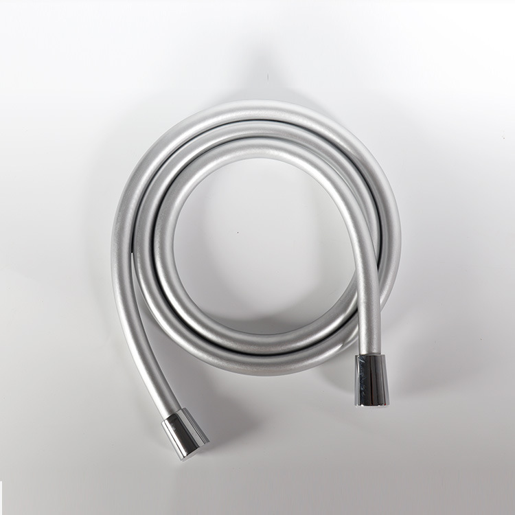 Tubo de ducha de suministro tubo de polvo de plata súper suave manguera de ducha boquilla de ducha de baño doméstico tubo de agua a prueba de explosiones engrosada alargada