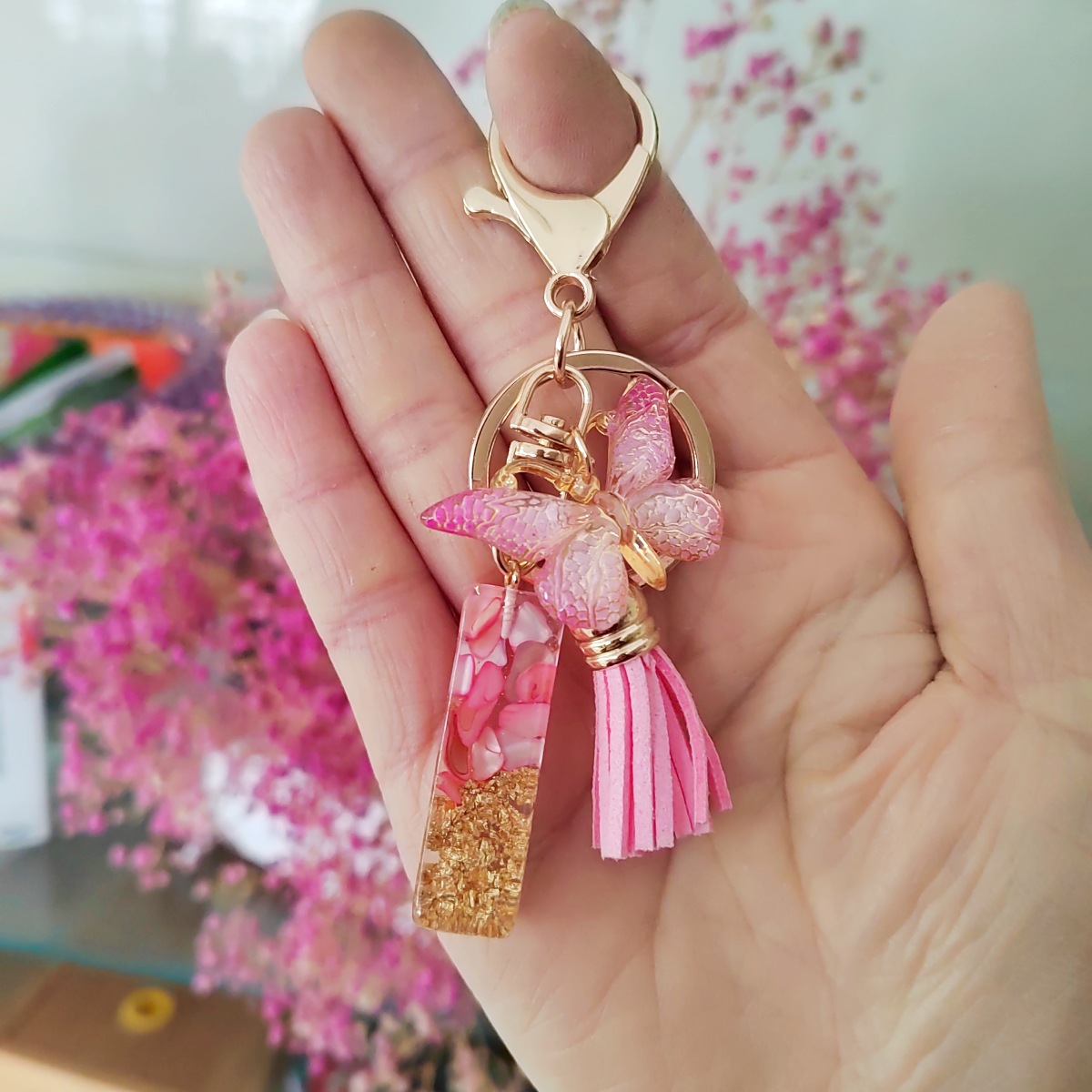 Carta llavero colgante/I