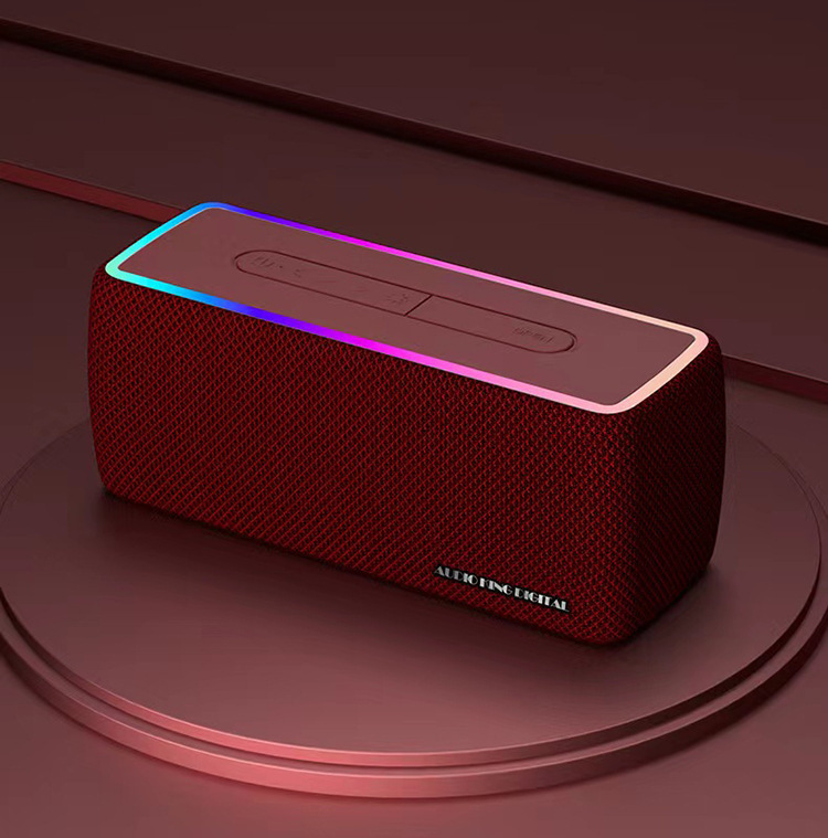 Nuevo botón Bluetooth inalámbrico pequeño altavoz tarjeta de escritorio radio fabricantes de teléfonos móviles transfronterizos e-commerce regalo audio