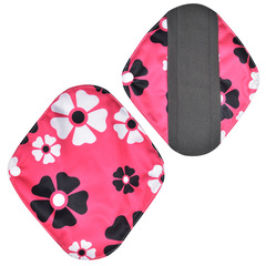 跨境 拼接小碼可洗防漏衛生墊 竹炭姨媽巾孕產婦經期衛生巾