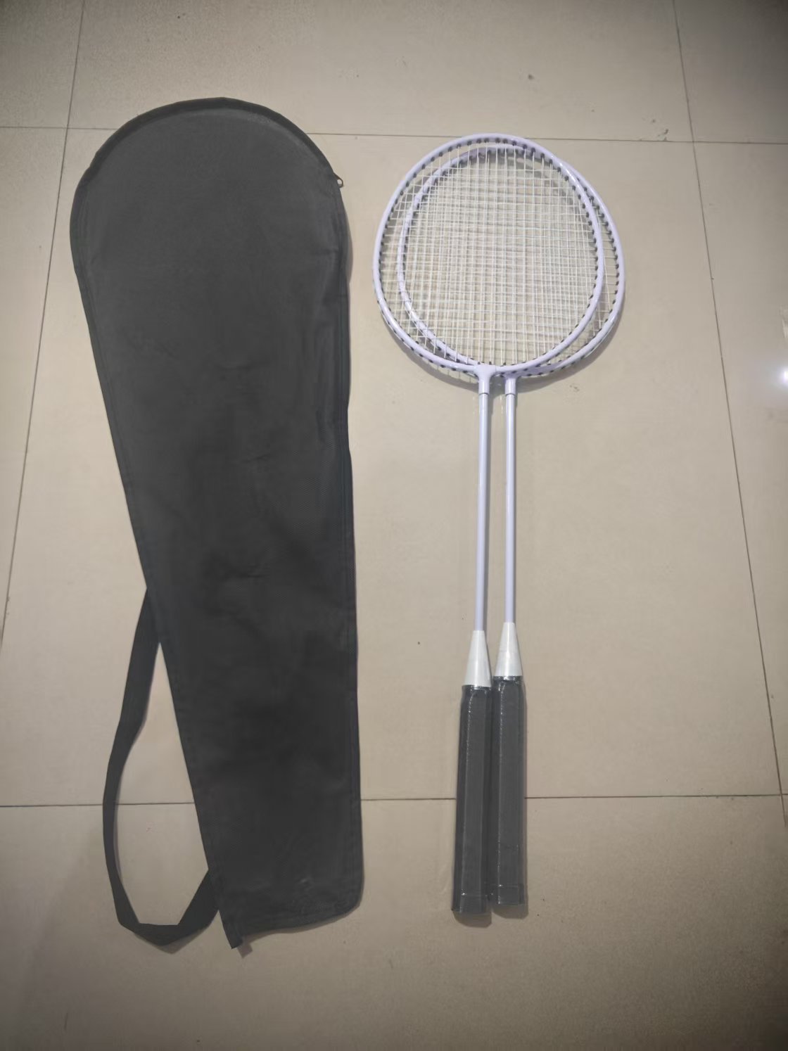 108 화이트 페어 + 라켓백 + 볼 3개