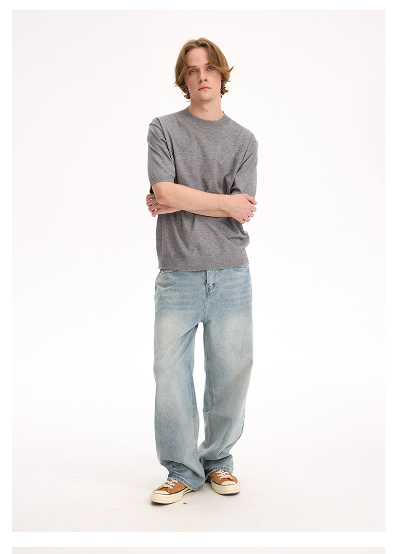 UNF Style 180g Breathable Loose Knit Tee