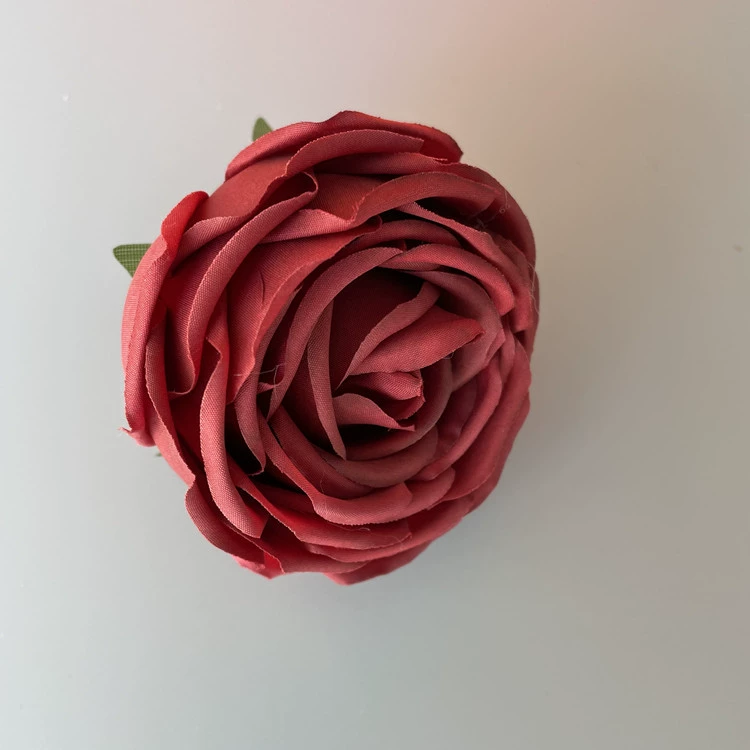  handmade simulation rose head wedding fake rose plant wall DIY rose simulation flower wholesale