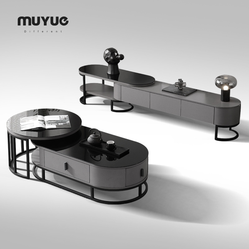Moon Moon Television Cabinet Coffee Target -like Unit Living Room…