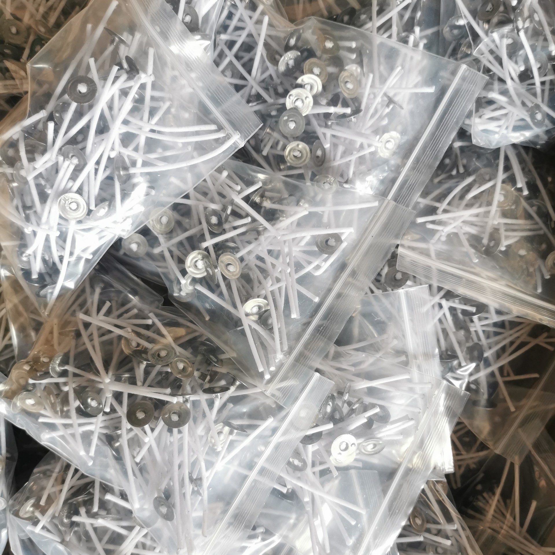 Mechas para velas - De algodón, para cera de soja, aromaterapia y jabón