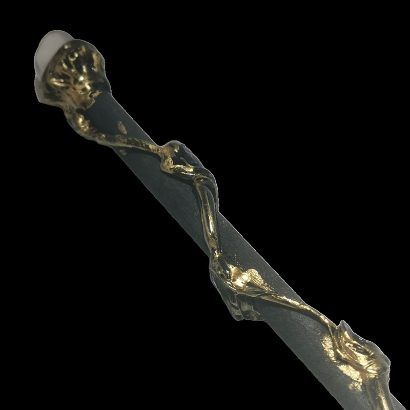 FHSJP WITCH魔法棒magic stick碎石金链粉水晶权杖道具Magi 图 5