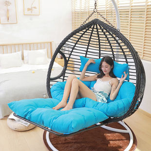 Hanging Basket Rattan Chair Indoor Swing Home Leisure Hammock Lazy Cradle Chair Outdoor Courtyard Rocking Chair Balcony Hanging Chair