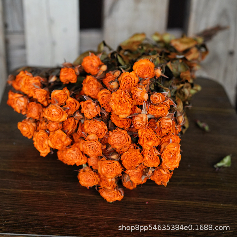多頭バラ泡薔薇乾花薔薇花束雲南乾花滴糊花フォトフレーム花材補助材飾り|undefined