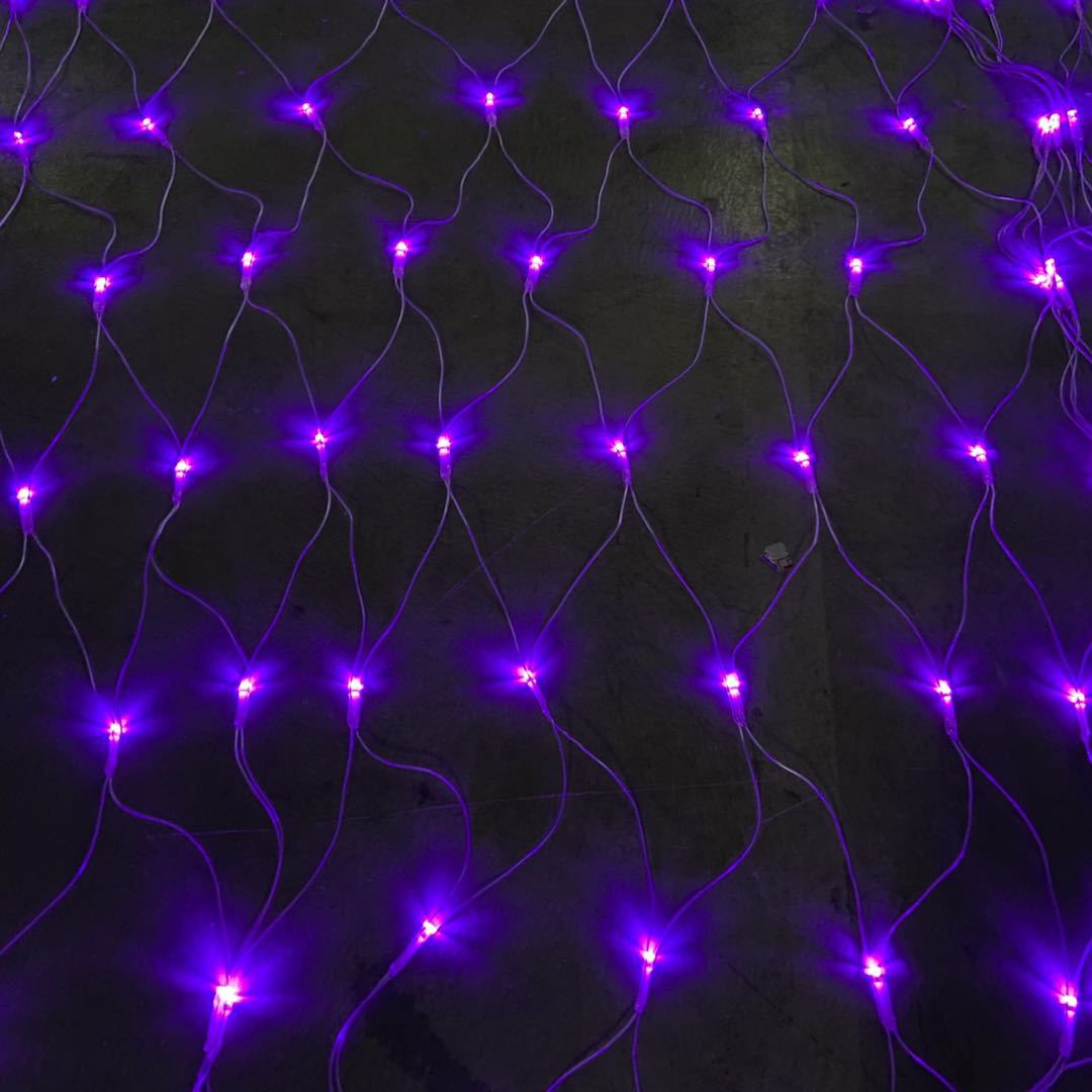 Transfronterizo luz neta LED intermitente luz de la secuencia de luz baja tensión 24V Solar al aire libre pesca neta luz césped vacaciones luz decorativa