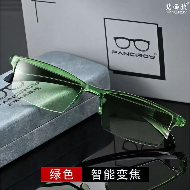 黒科技非知能ズーム一体式自動調節老眼鏡無枠ダイヤモンド走江湖露店老眼鏡|undefined