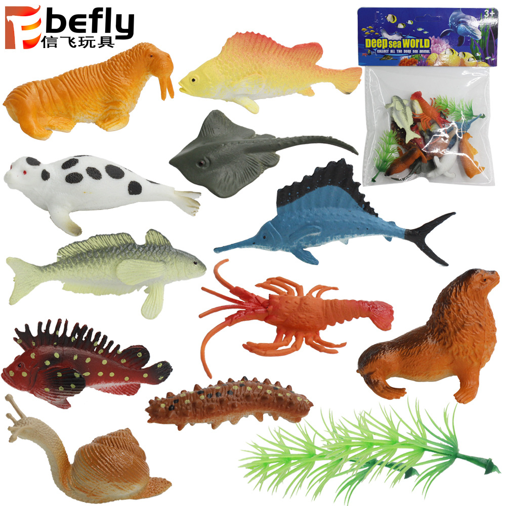 Explosión simulación animal salvaje dinosaurio granja insecto marino modelo traje de los niños educación temprana modelo de juguete animal
