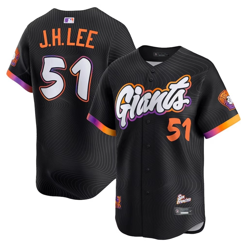 2025 Бейсбольная форма San Francisco Giants № 26, новая мужская бейсбольная кардиган с 3D цифровой печатью, быстросохнущая