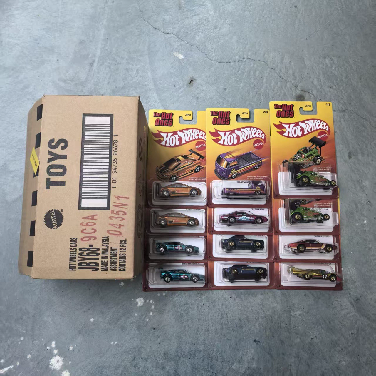 Классическая коллекционная металлическая игрушка Mattel Hot Wheels Car Culture, золотая метка, стандартная серебристая карта 4982 оффлайн оптовая продажа