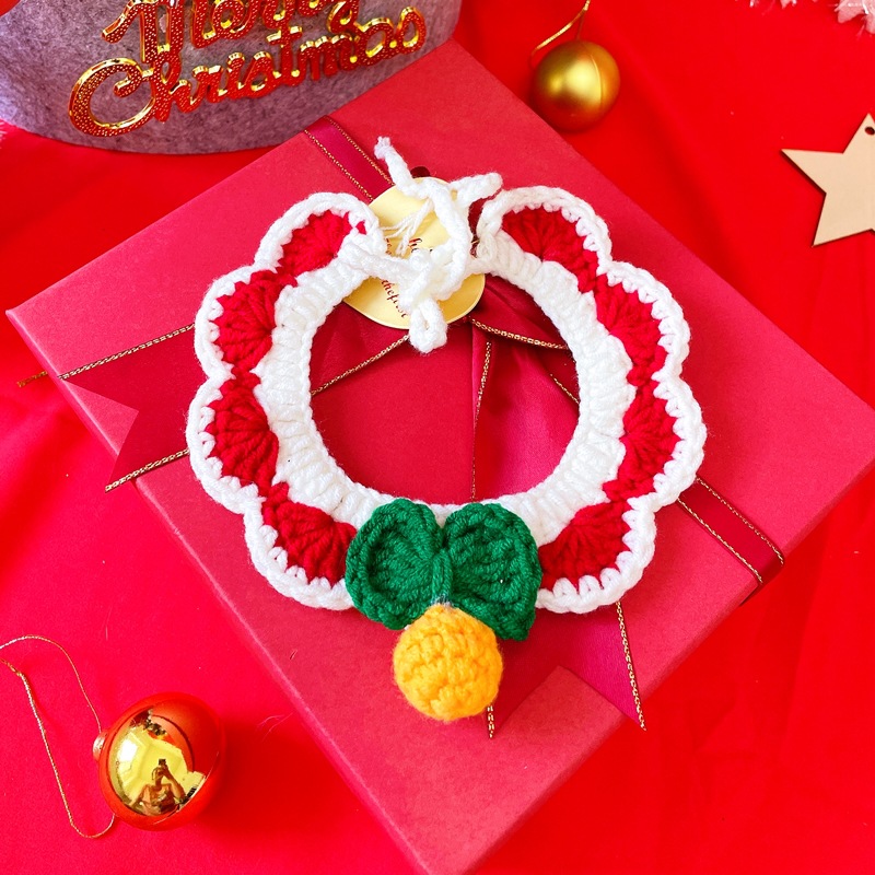 크리스마스 싱글 벨 레드 스카프