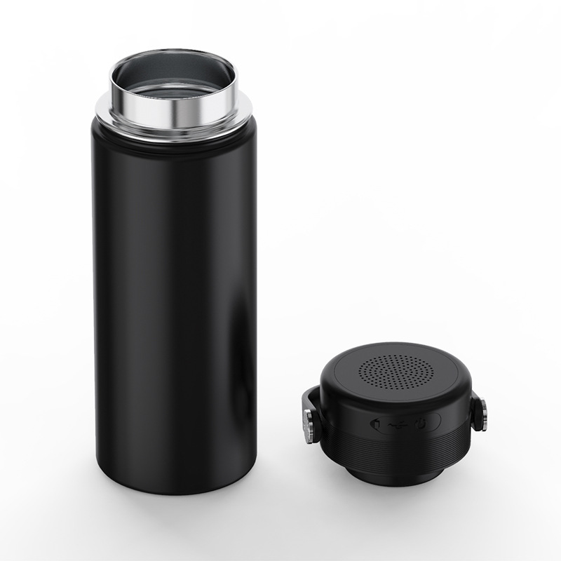 Altavoz Bluetooth inalámbrico transfronterizo taza de agua aislamiento de acero inoxidable al aire libre audio portátil de alta definición subwoofer de alto volumen