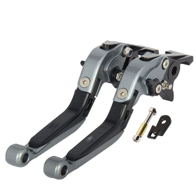 lever brake handle scooter – Motorcycle Handle Cover - titanium-black-titanium