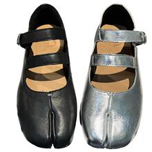 W 74504 Horseshoe split toe flat shoes �����ֺƽ��Ů��Ь