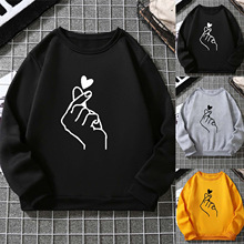 秋季潮流印花卫衣女2022新款连帽休闲外套女士ins大码帽衫