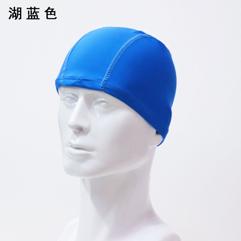 Gorro de natación unisex de secado rápido, alta elasticidad, color sólido, venta al por mayor