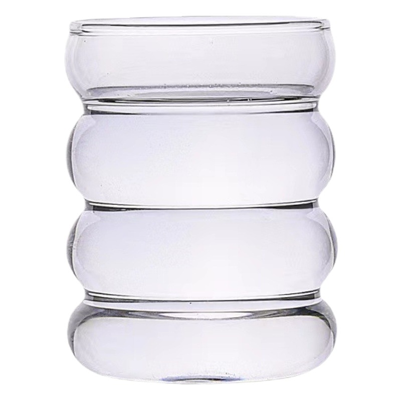 Borosilicato Internet celebridad forma de la caldera taza de jugo de vidrio bebida de Soda taza de hielo americano de alta temperatura resistente a la taza de café