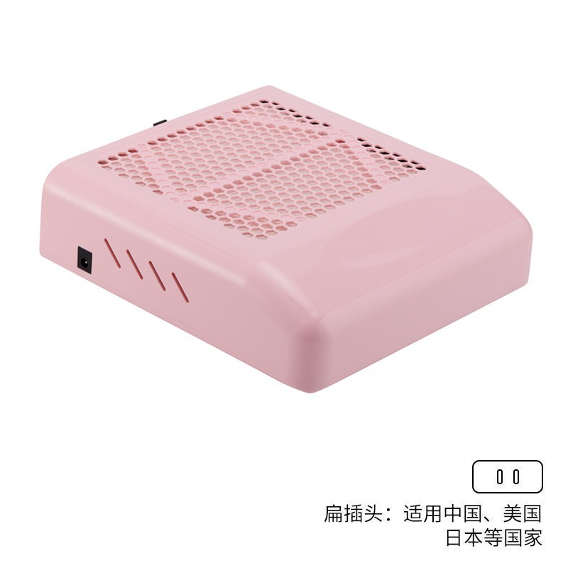 Aspirador de uñas transfronterizo Máquina de polvo de uñas japonesa 80w filtro de alta potencia para uñas aspiradoras extraídas