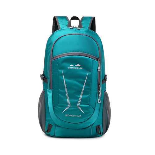 Outdoor ultra-light double shoulder bag, stylish versatile casual hiking bag, essential for couples large capacity foldable skin bag