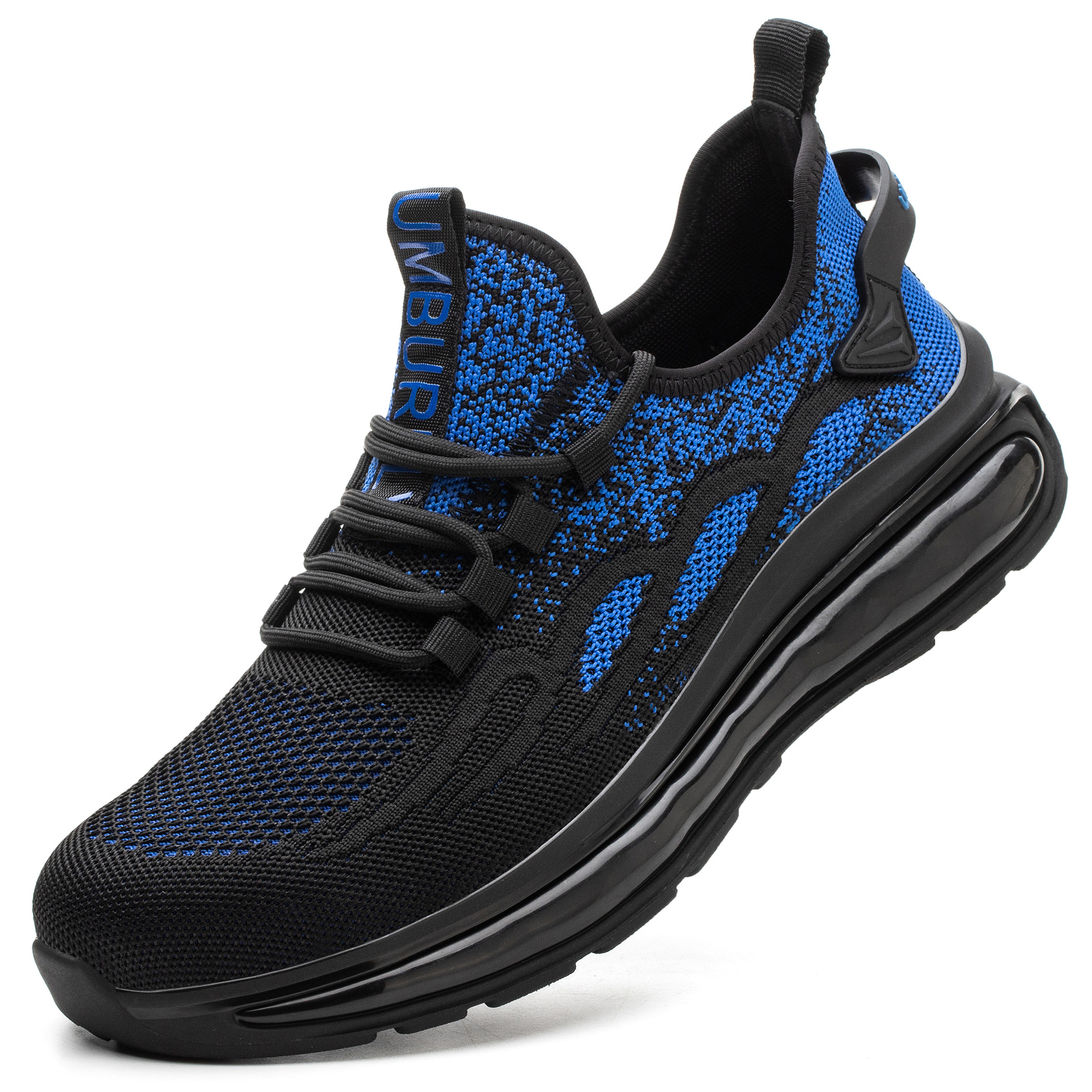 Nuevos zapatos de seguridad transfronterizos cómodos y ligeros zapatos de seguridad anti-Smashing anti-piercing zapatos de trabajo de punta de acero transpirables para hombres