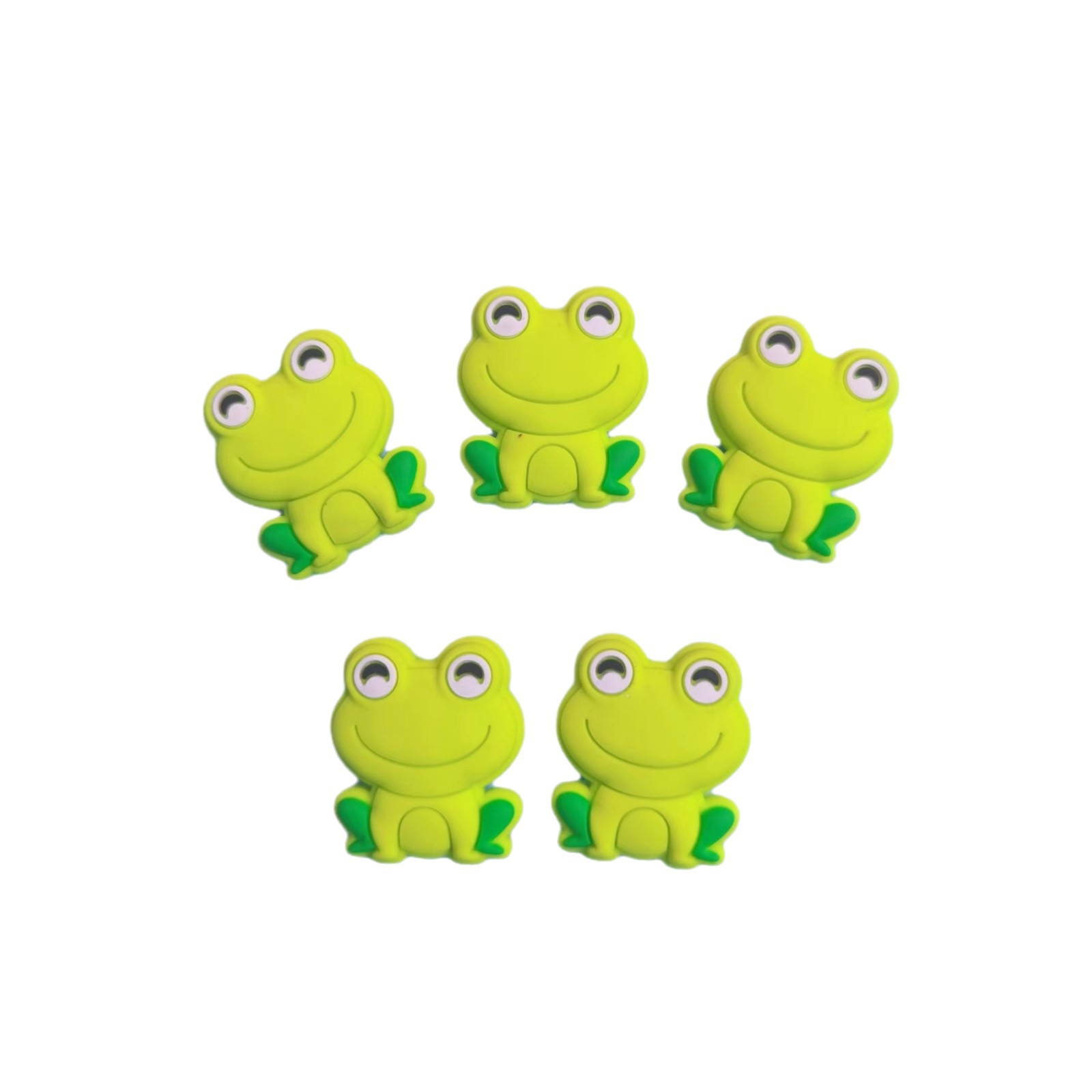 Mordedor de silicona con cuentas de animales de dibujos animados para niños, cadena de chupete DIY, cuentas de calidad alimentaria, cadena anticaída, accesorios de cordón para la dentición